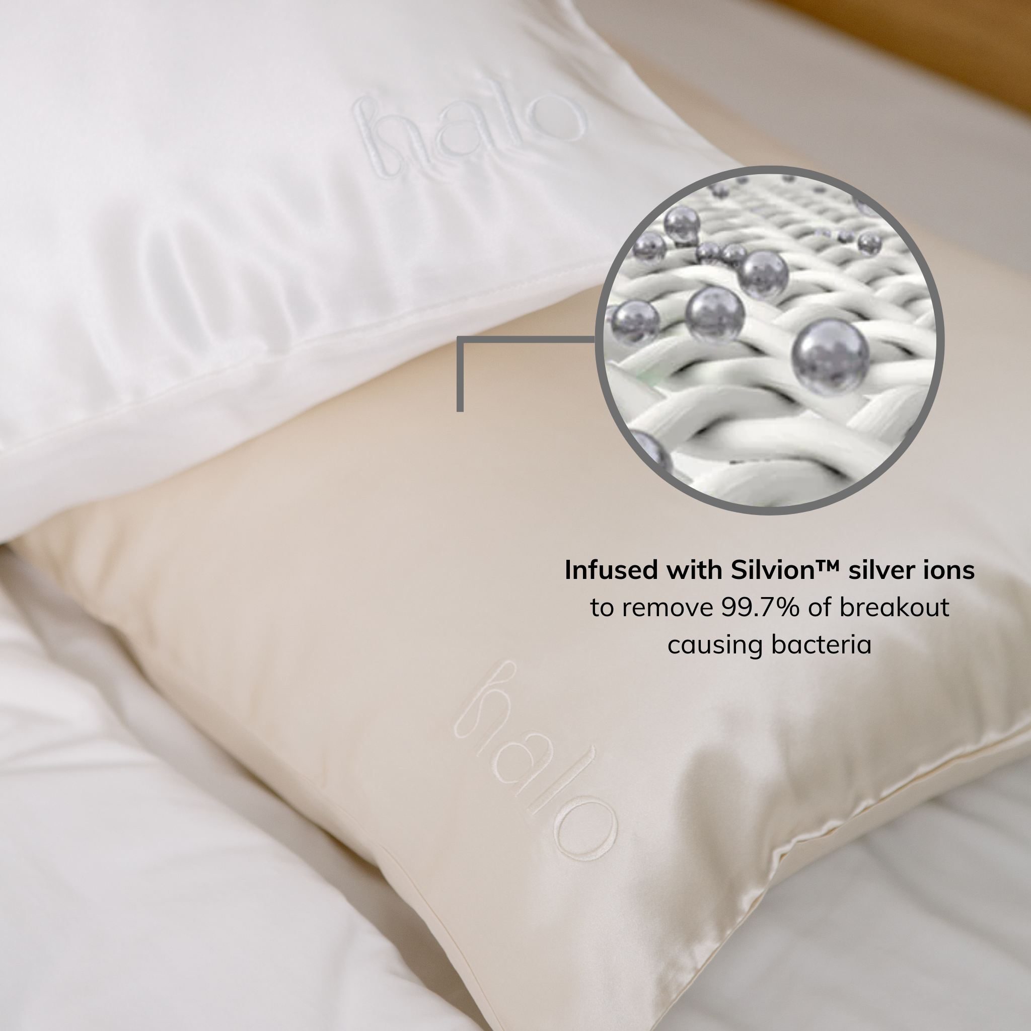 silk pillowcase for acne with sage green mulberry silk fabric