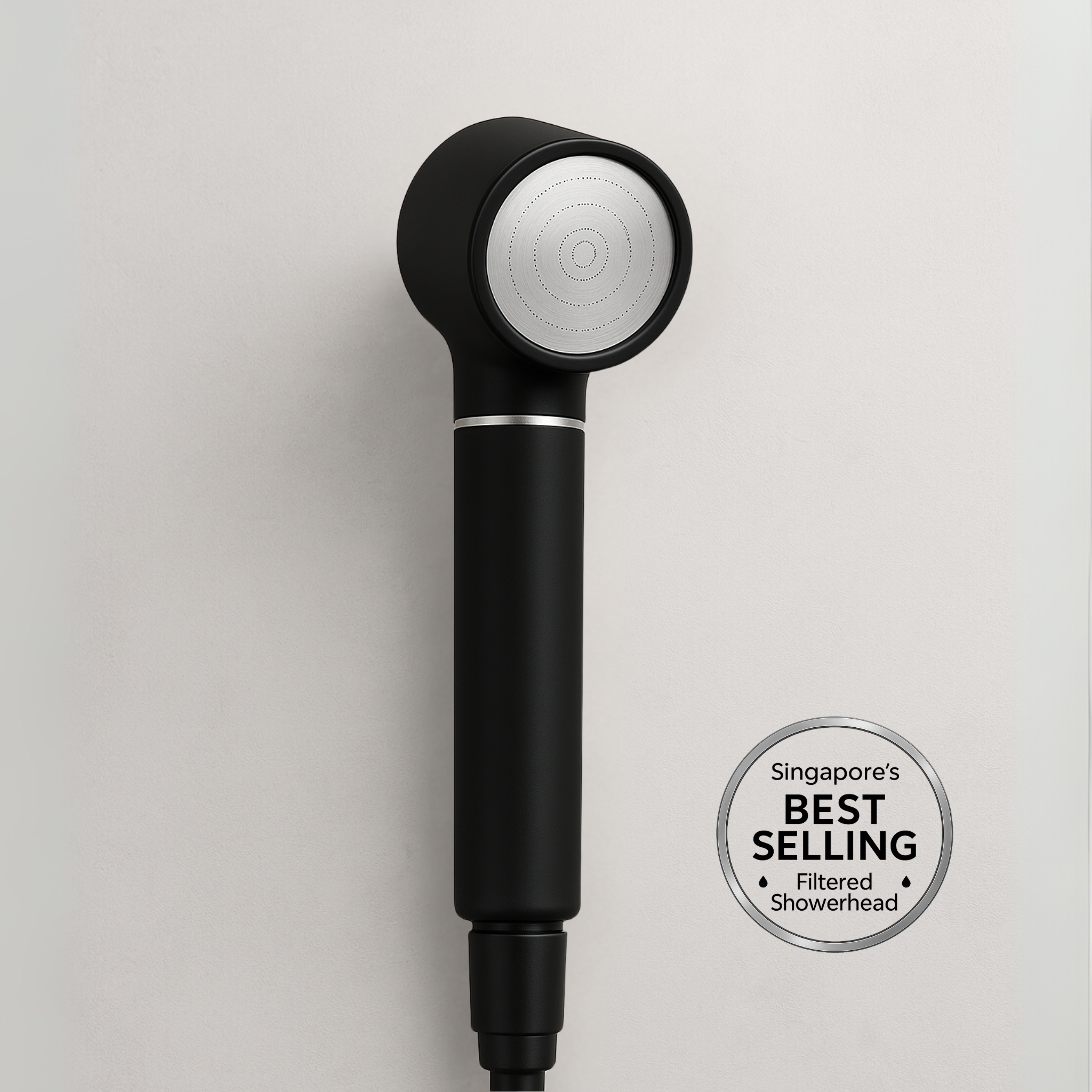 handheld shower head with filter and chloramine water purifier