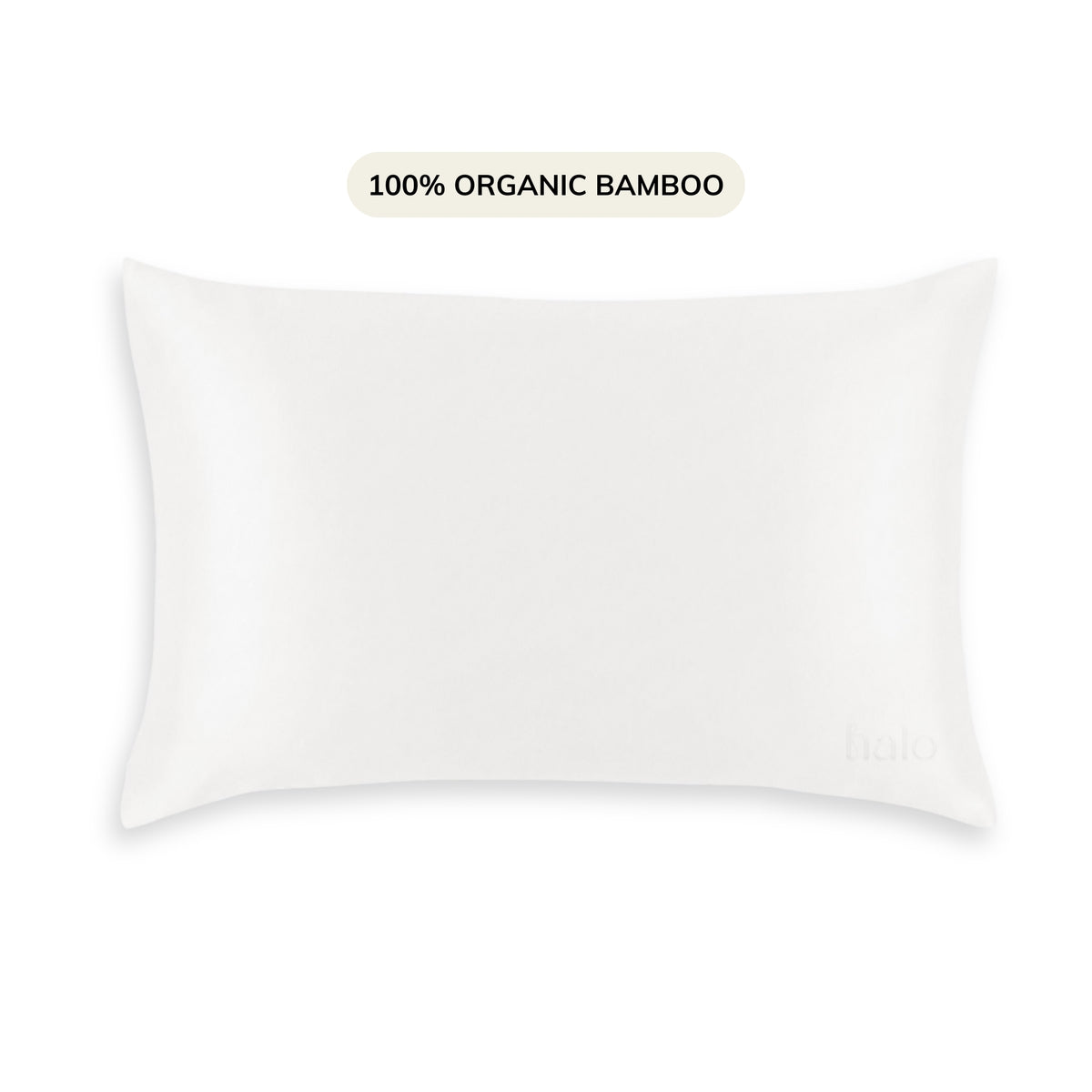 hypoallergenic bamboo pillowcase for acne and frizz control